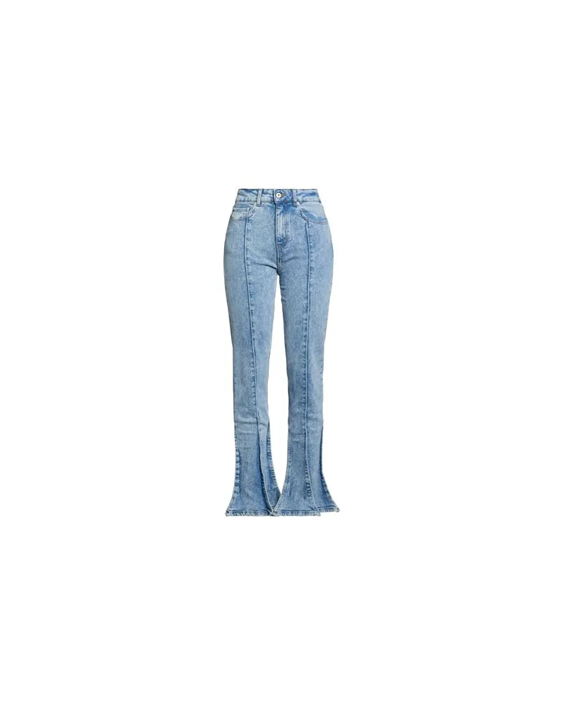 Y/PROJECT HOSEN & RÖCKE - Jeanshosenauf YOOX.COM Blau