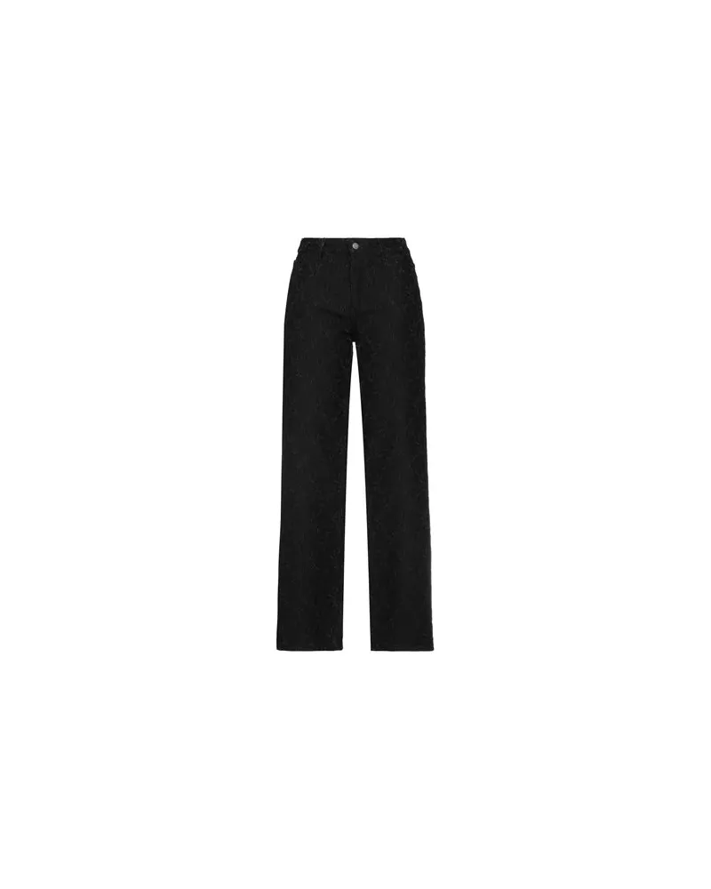 Guess HOSEN & RÖCKE - Hosenauf YOOX.COM Schwarz