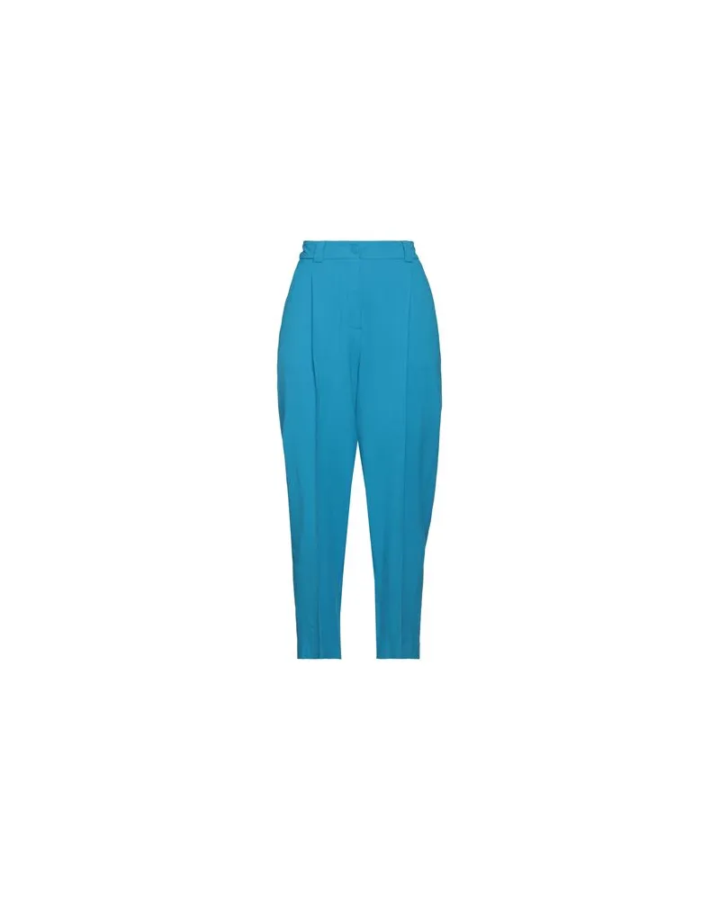ALYSI HOSEN & RÖCKE - Hosenauf YOOX.COM Azurblau