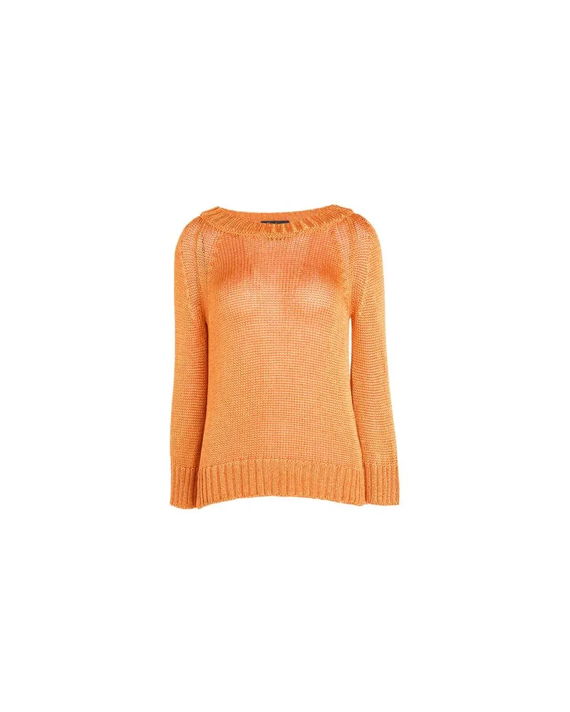 Luisa Spagnoli STRICKWAREN - Pulloverauf YOOX.COM Orange