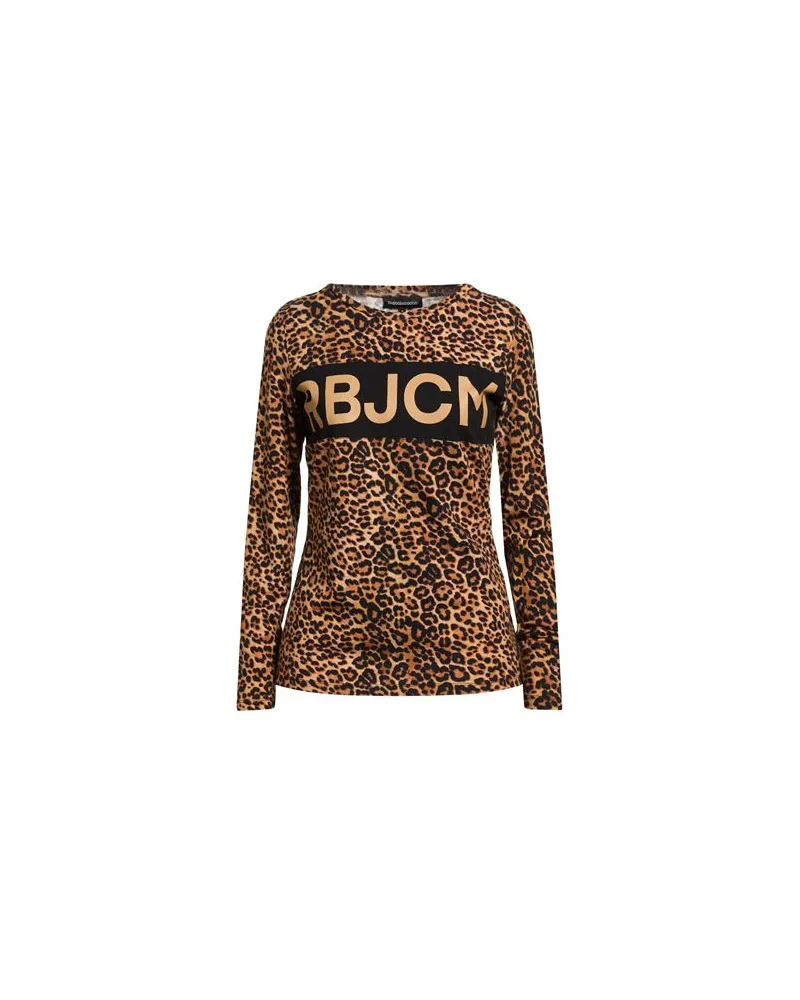 Rocco Barocco TOPS - T-shirtsauf YOOX.COM Kamel