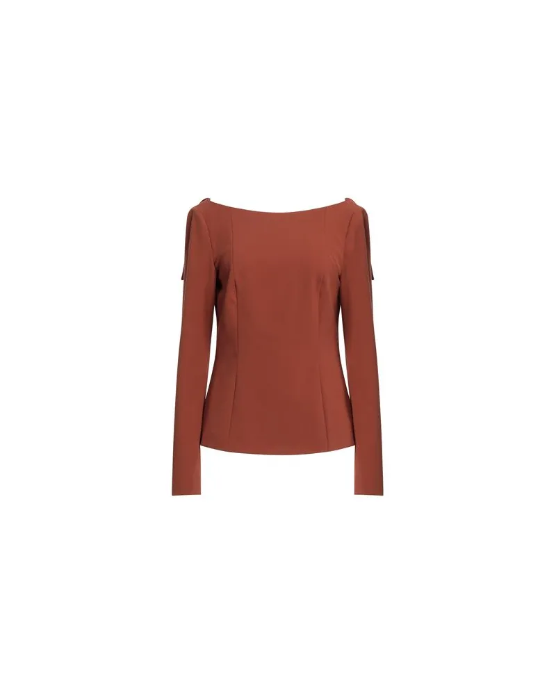 Erika Cavallini TOPS - Topsauf YOOX.COM Ziegelrot