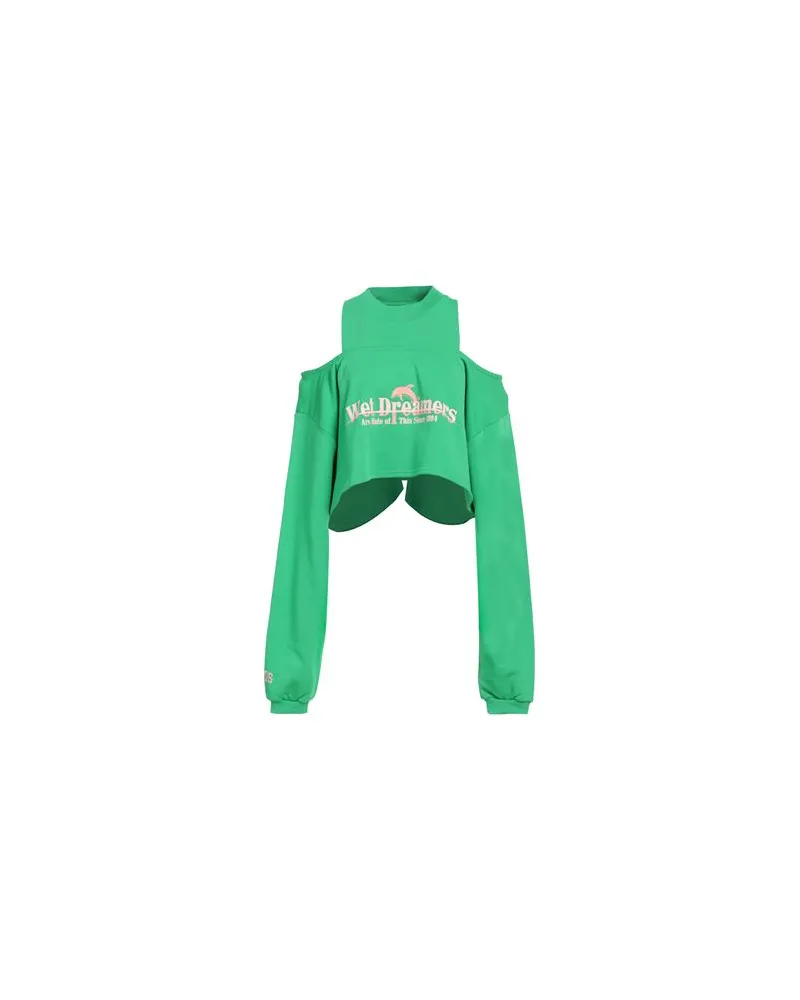 GCDS TOPS - Sweatshirtsauf YOOX.COM Grün