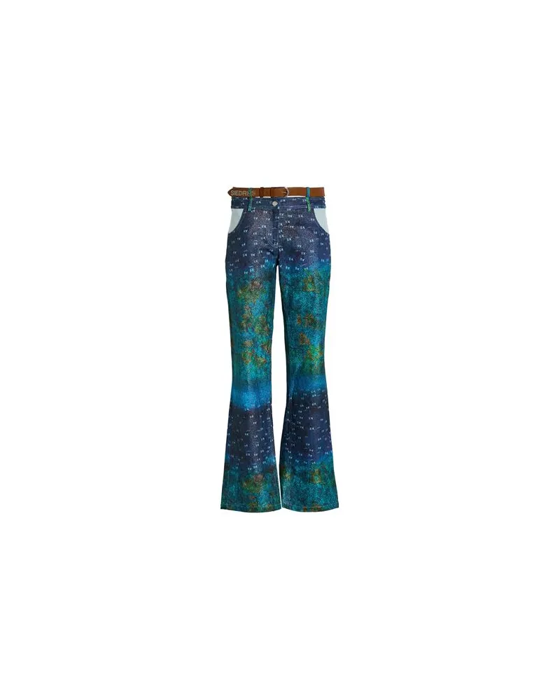 SIEDRES HOSEN & RÖCKE - Jeanshosenauf YOOX.COM Blau