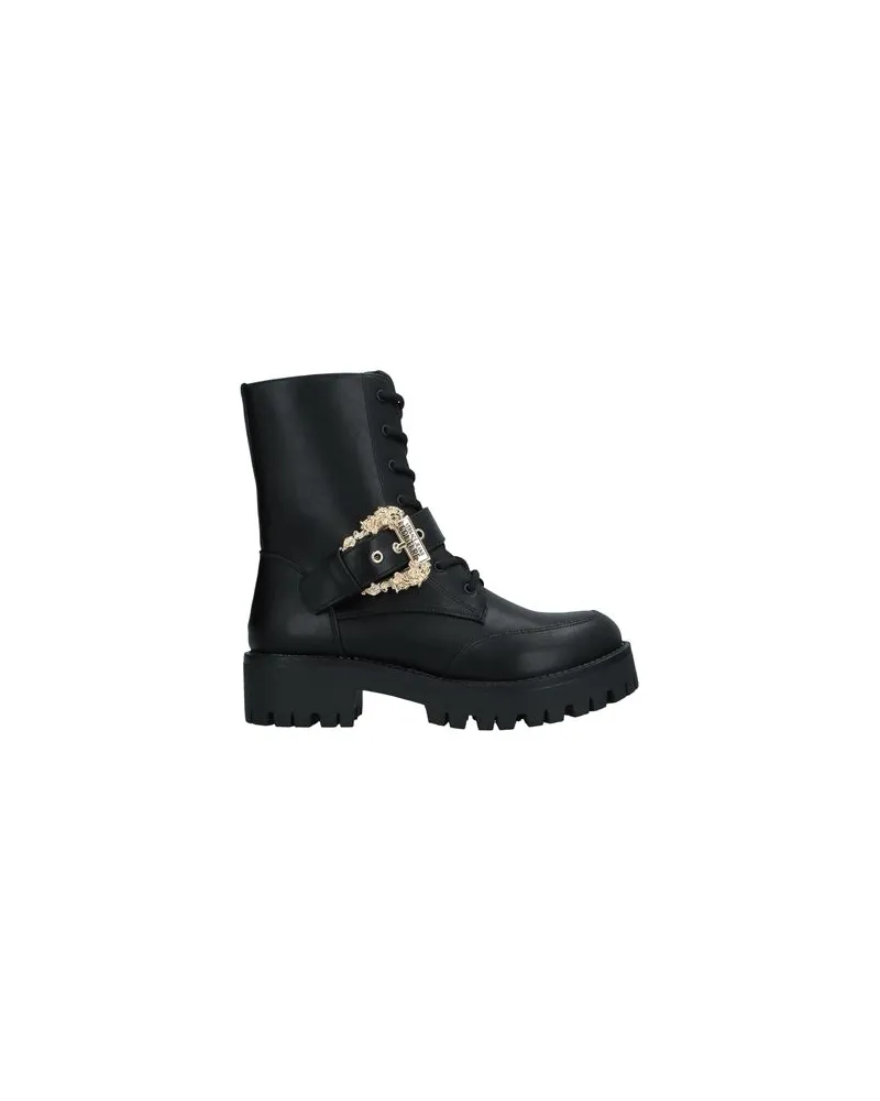Versace Jeans SCHUHE - Stiefelettenauf YOOX.COM Schwarz
