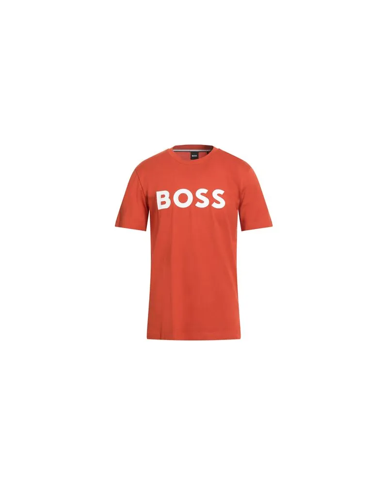 HUGO BOSS TOPS - T-shirtsauf YOOX.COM Rostrot