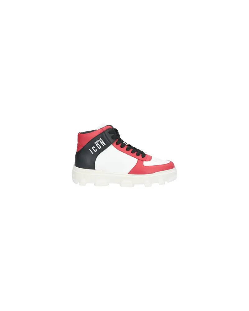 Dsquared2 ICON - SCHUHE - Sneakersauf YOOX.COM Rot