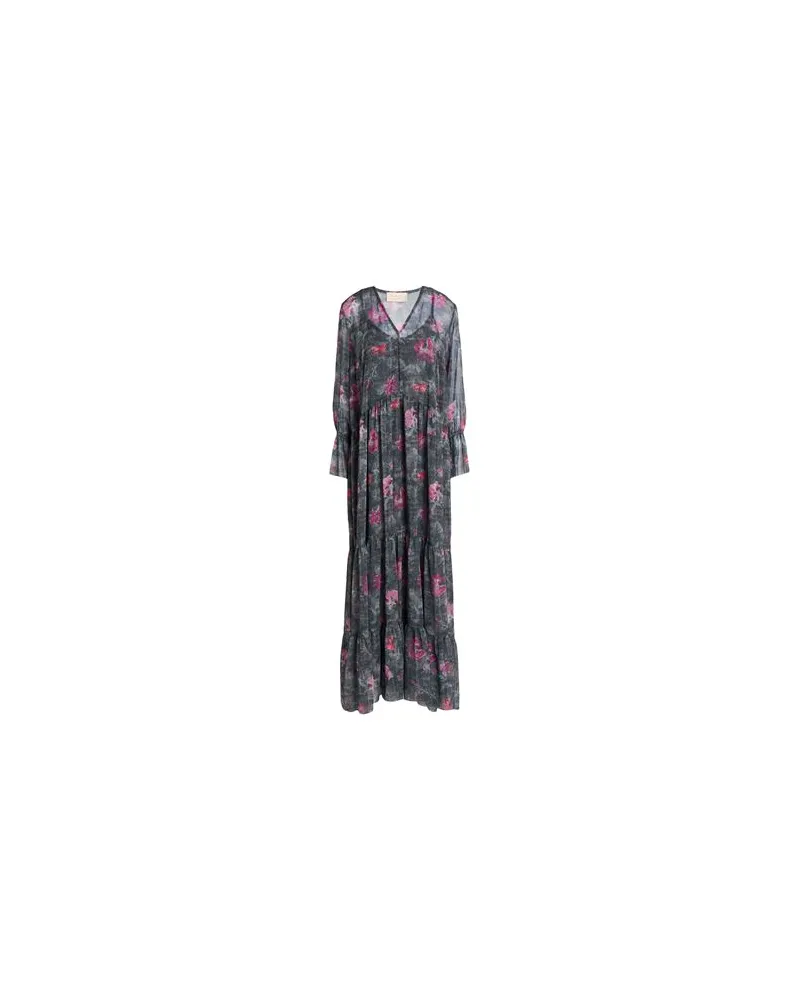 Kaos KLEIDER - Maxi-Kleiderauf YOOX.COM Grau