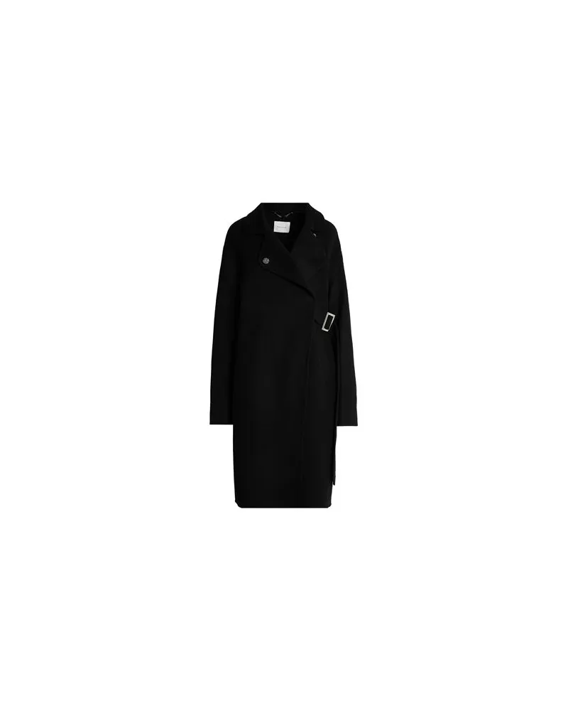 Manila Grace JACKEN & MÄNTEL - Mäntelauf YOOX.COM Schwarz