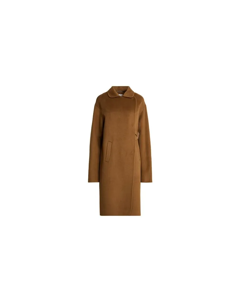 Manila Grace JACKEN & MÄNTEL - Mäntelauf YOOX.COM Kamel