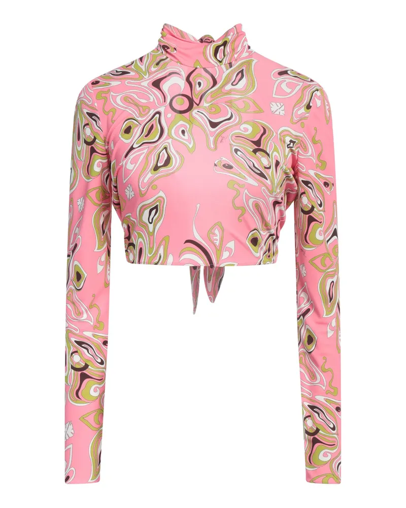 Emilio Pucci Wickelpullover Rosa