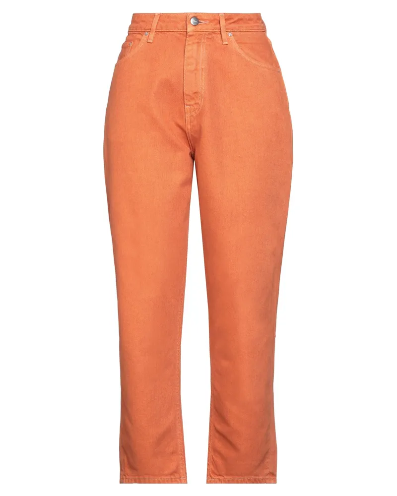 Haikure Jeanshose Orange