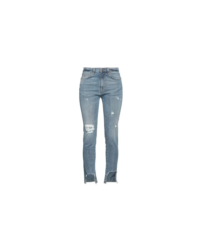 John Richmond HOSEN & RÖCKE - Jeanshosenauf YOOX.COM Blau