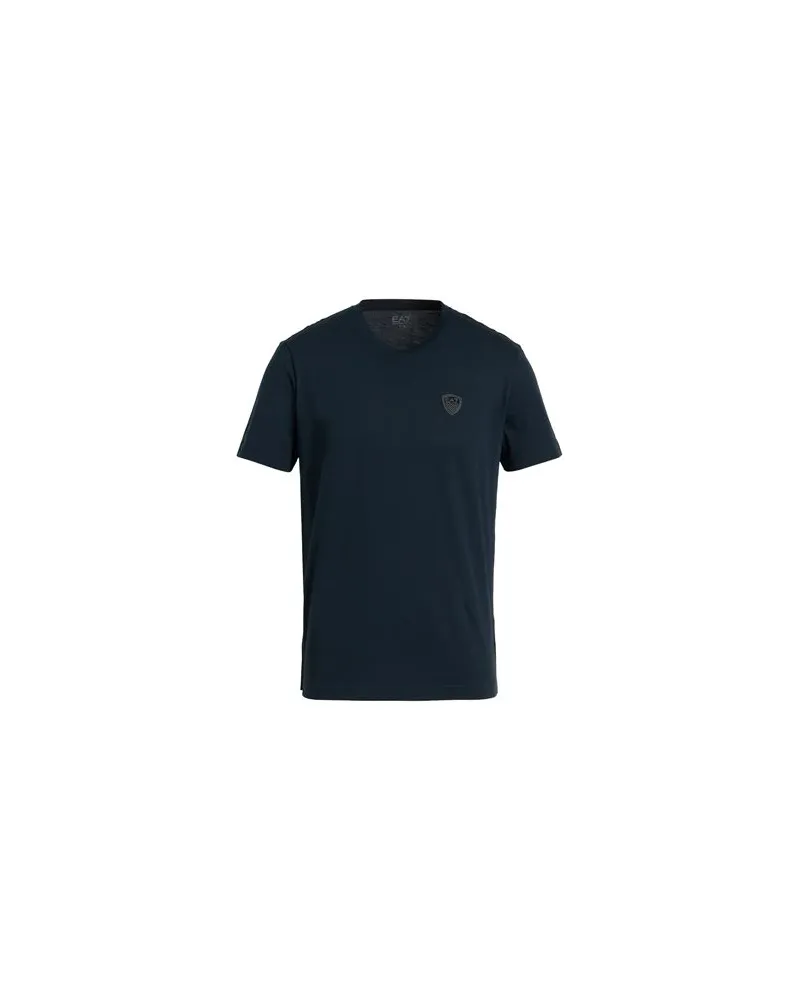 EA7 TOPS - T-shirtsauf YOOX.COM Blau