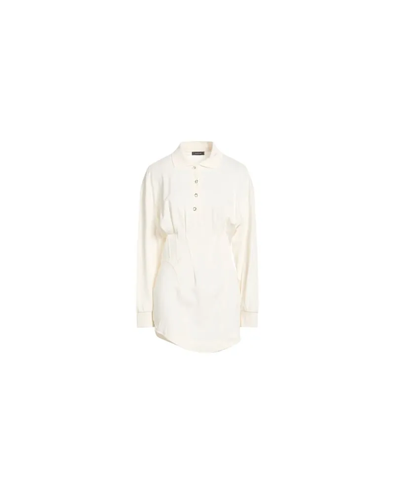 Thierry Mugler TOPS - Poloshirtsauf YOOX.COM Elfenbein