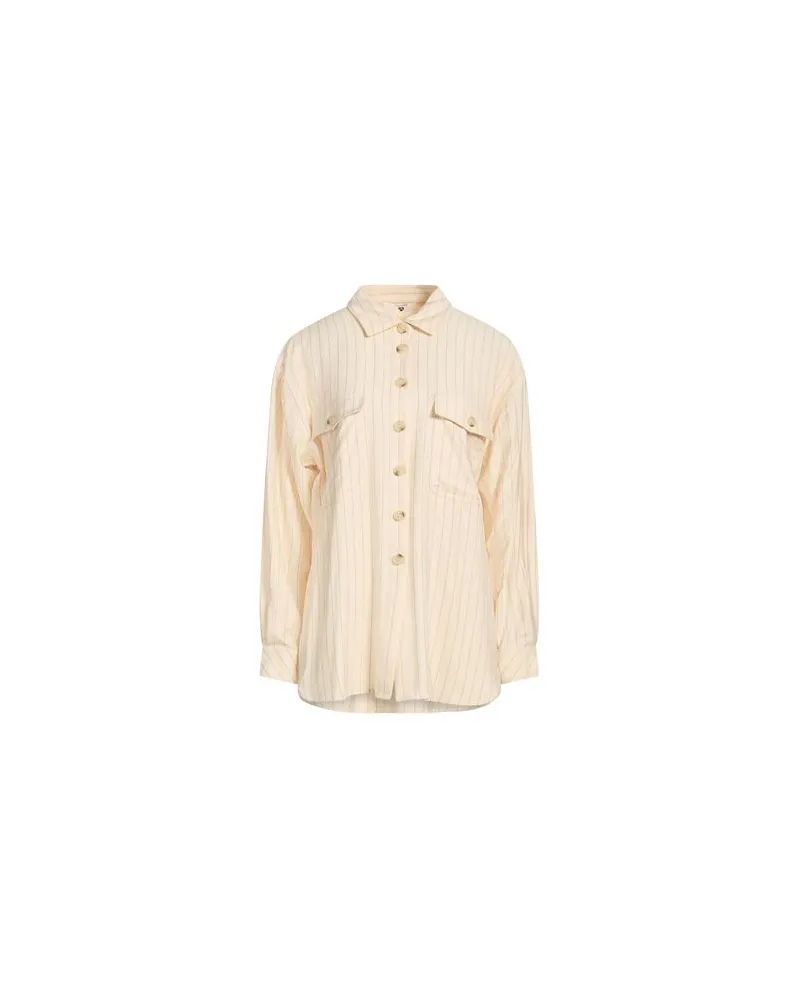 Twin-Set TOPS - Hemdenauf YOOX.COM Cremeweiß