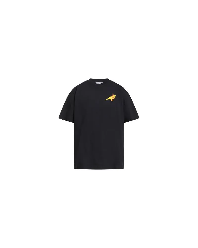 J.W.Anderson TOPS - T-shirtsauf YOOX.COM Schwarz