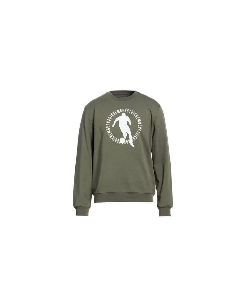 Bikkembergs TOPS - Sweatshirtsauf YOOX.COM Militärgrün