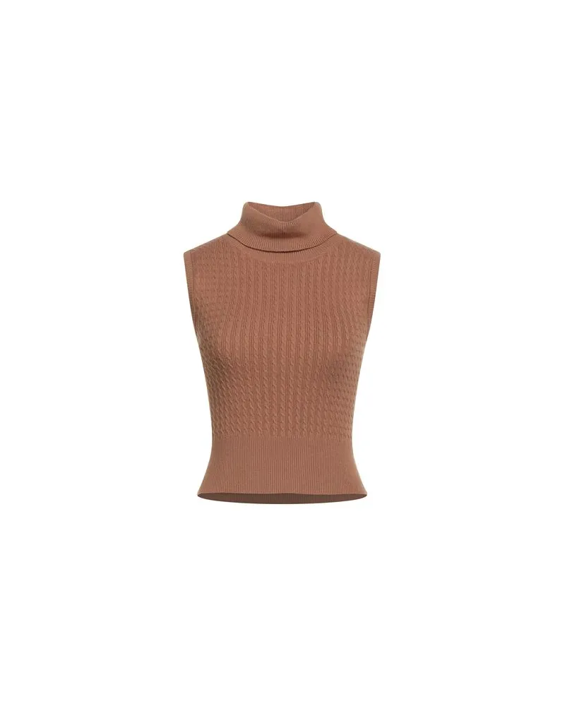 CAFèNOIR  JEANS - STRICKWAREN - Rollkragenpulloverauf YOOX.COM Kamel