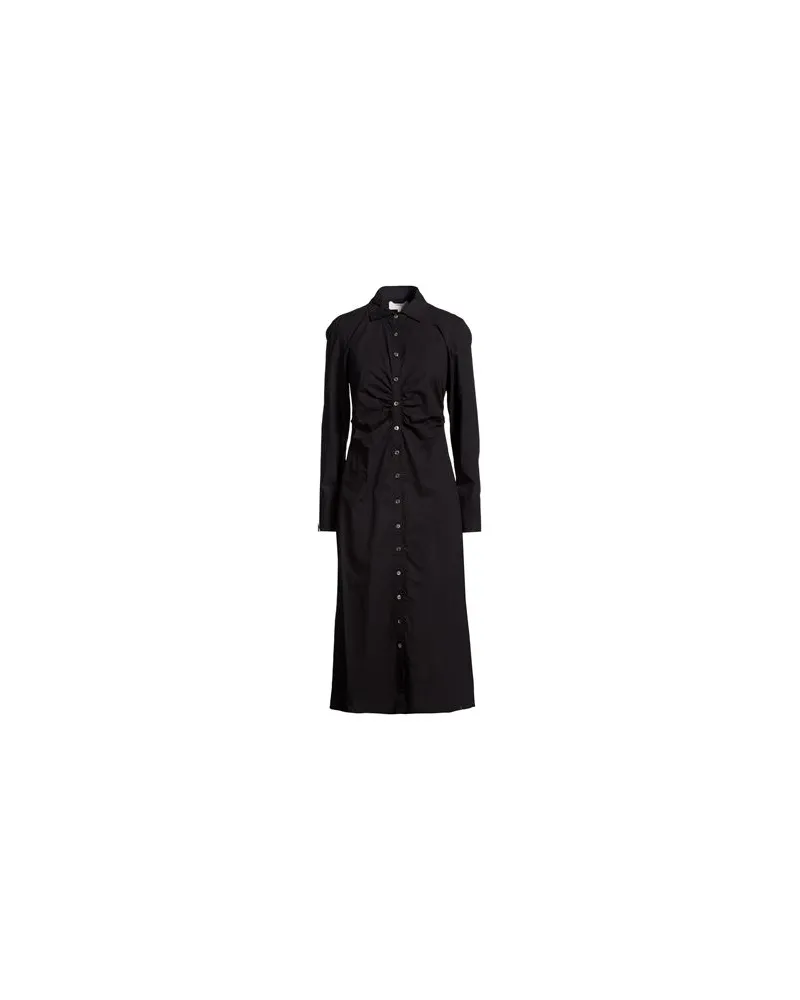 Xírena KLEIDER - Midi-Kleiderauf YOOX.COM Schwarz