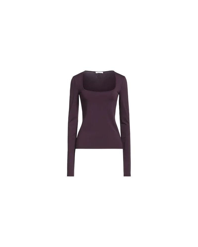 Patrizia Pepe TOPS - T-shirtsauf YOOX.COM Pflaume