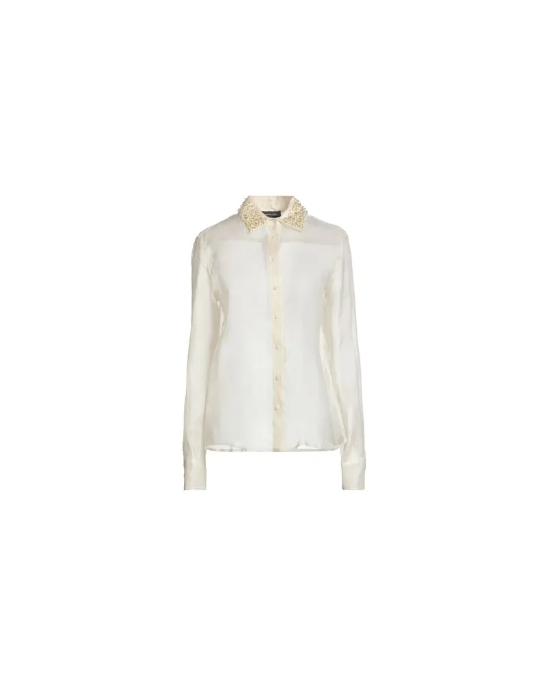Fabiana Filippi TOPS - Hemdenauf YOOX.COM Cremeweiß