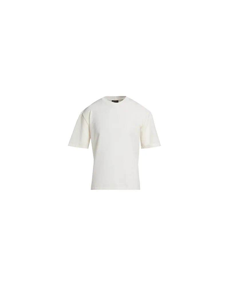 Emporio Armani TOPS - T-shirtsauf YOOX.COM Elfenbein