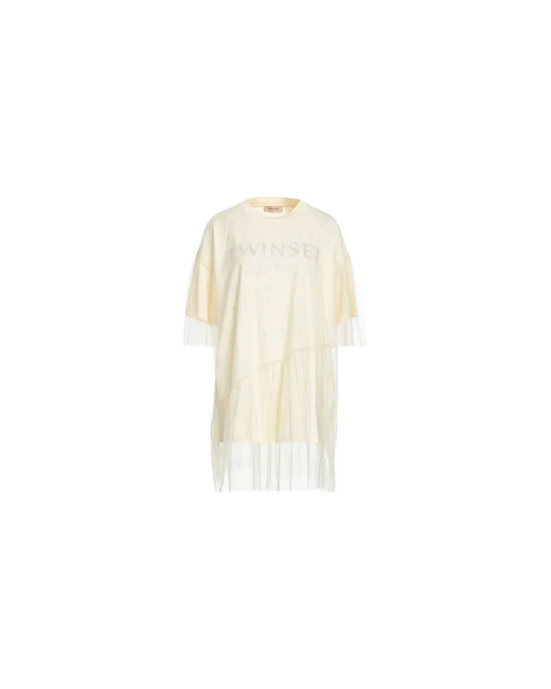 Twin-Set TOPS - Topsauf YOOX.COM Cremeweiß