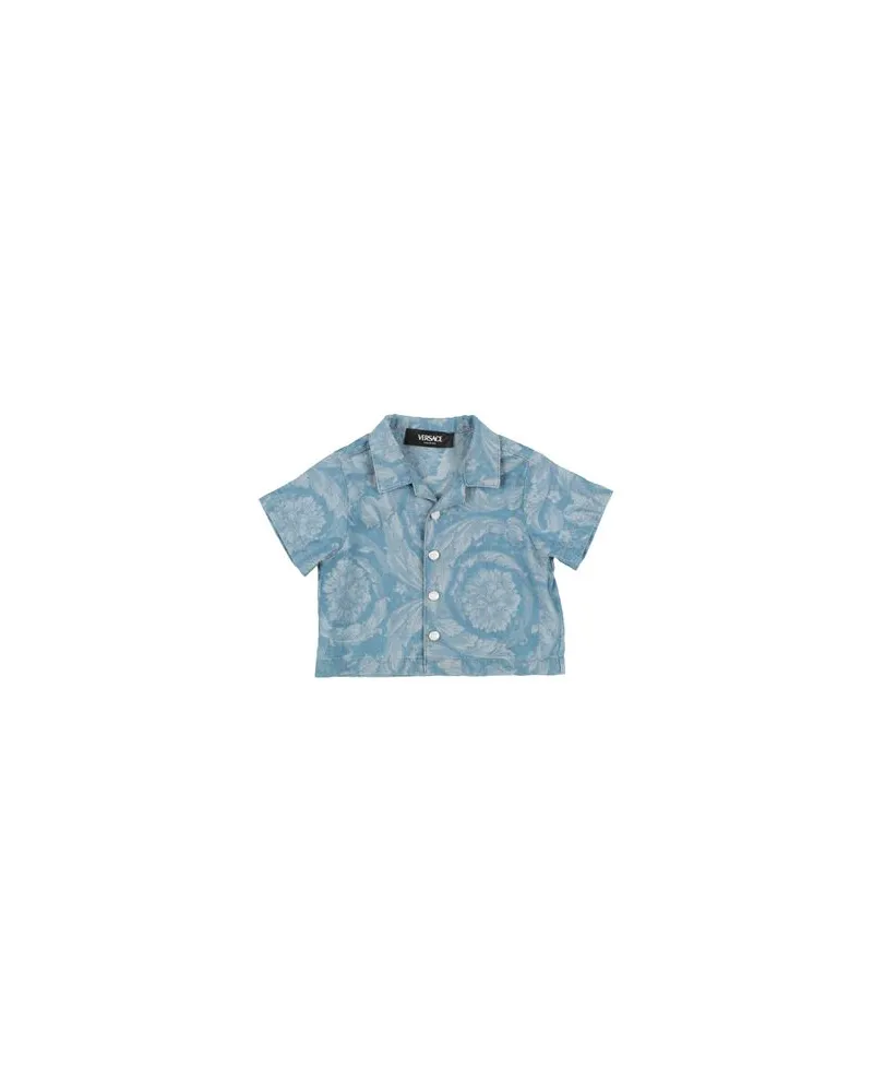 Versace TOPS - Jeanshemdenauf YOOX.COM Blau