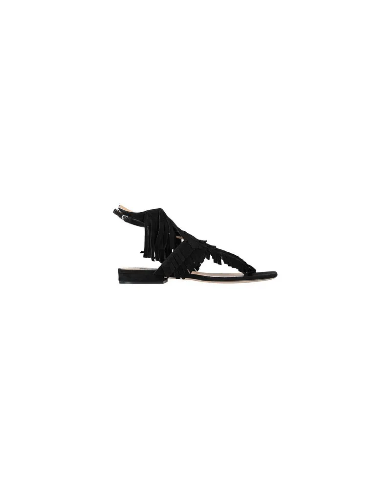 Sergio Rossi SCHUHE - Zehentrennerauf YOOX.COM Schwarz