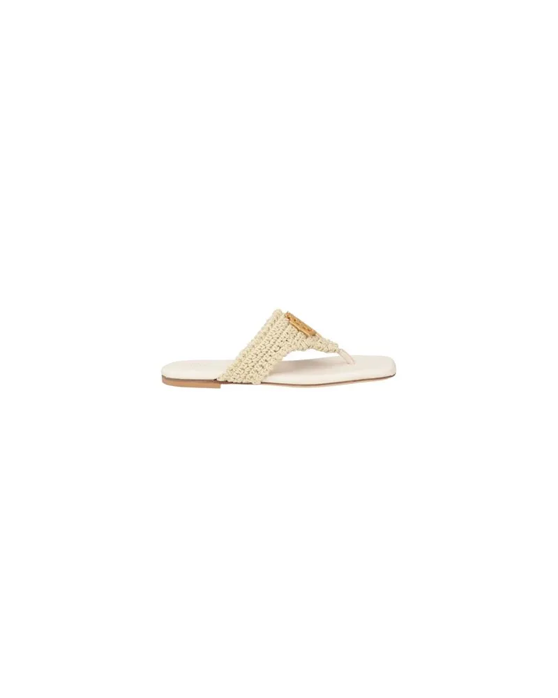 Eleventy SCHUHE - Zehentrennerauf YOOX.COM Elfenbein