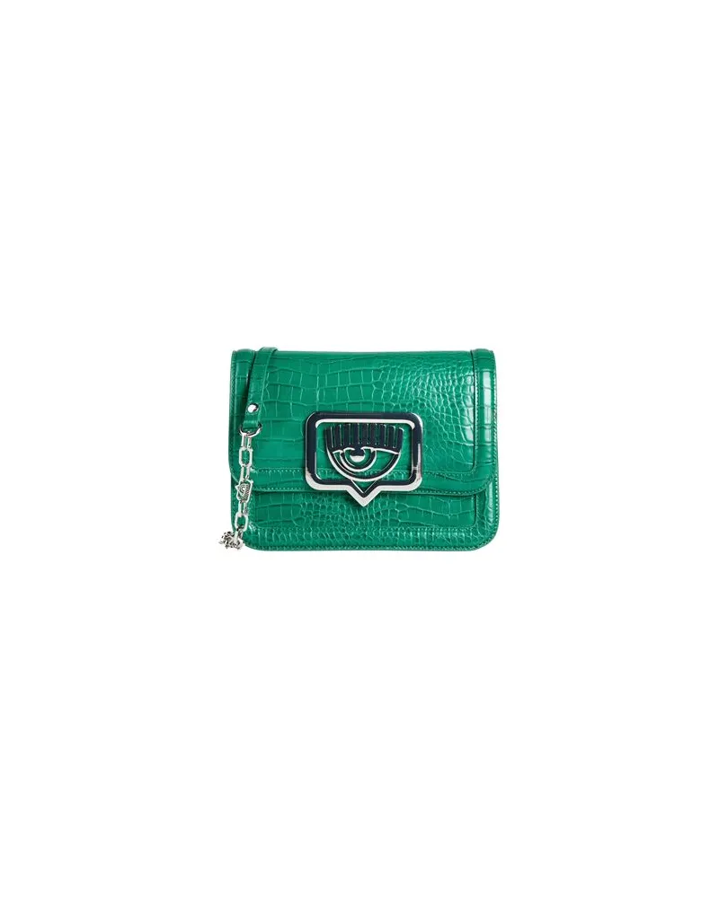 Chiara Ferragni TASCHEN - Umhängetascheauf YOOX.COM Smaragdgrün