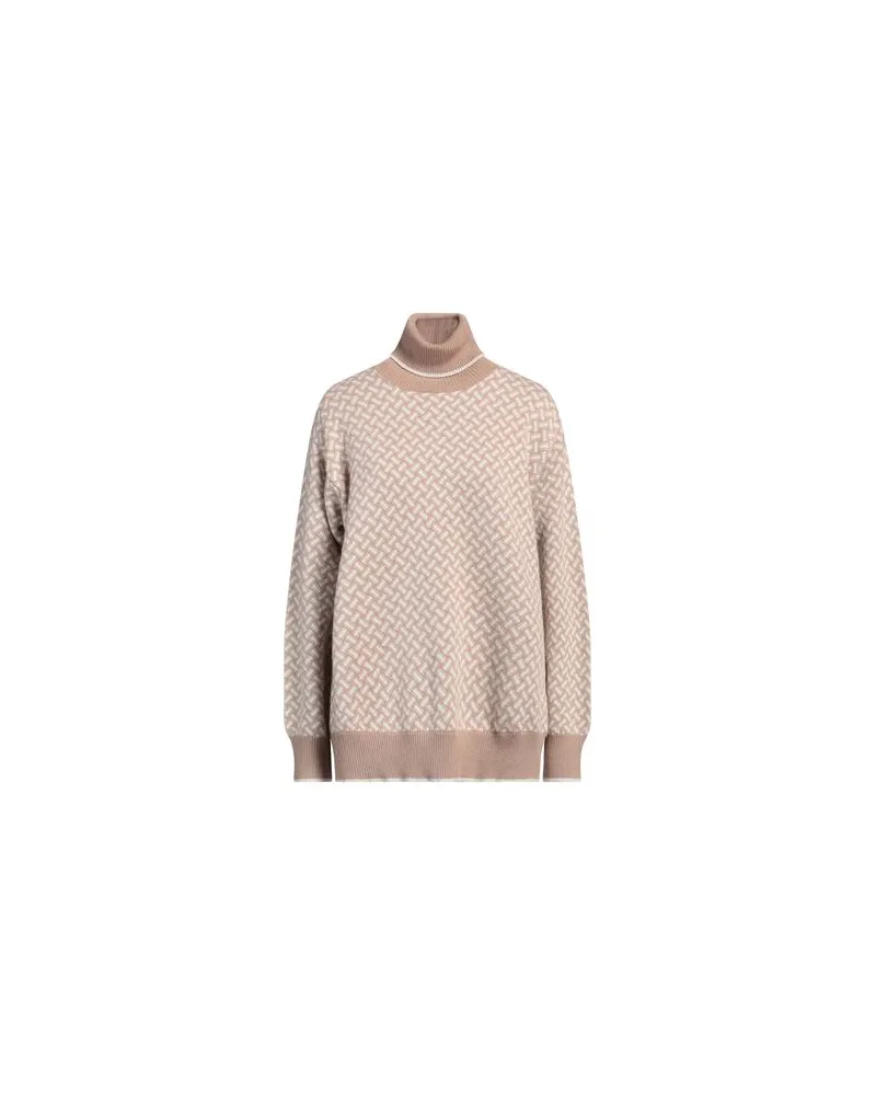 Drumohr  STRICKWAREN - Rollkragenpulloverauf YOOX.COM Beige