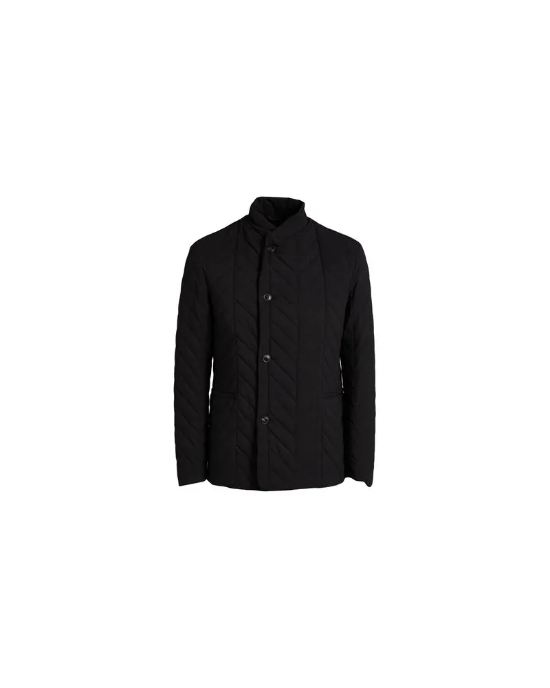 Emporio Armani JACKEN & MÄNTEL - Pufferjacken & Daunenjackenauf YOOX.COM Schwarz