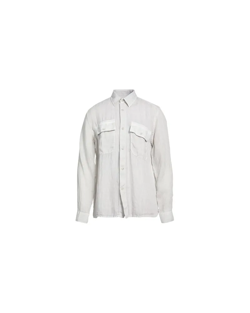 120% Lino TOPS - Hemdenauf YOOX.COM Hellgrau