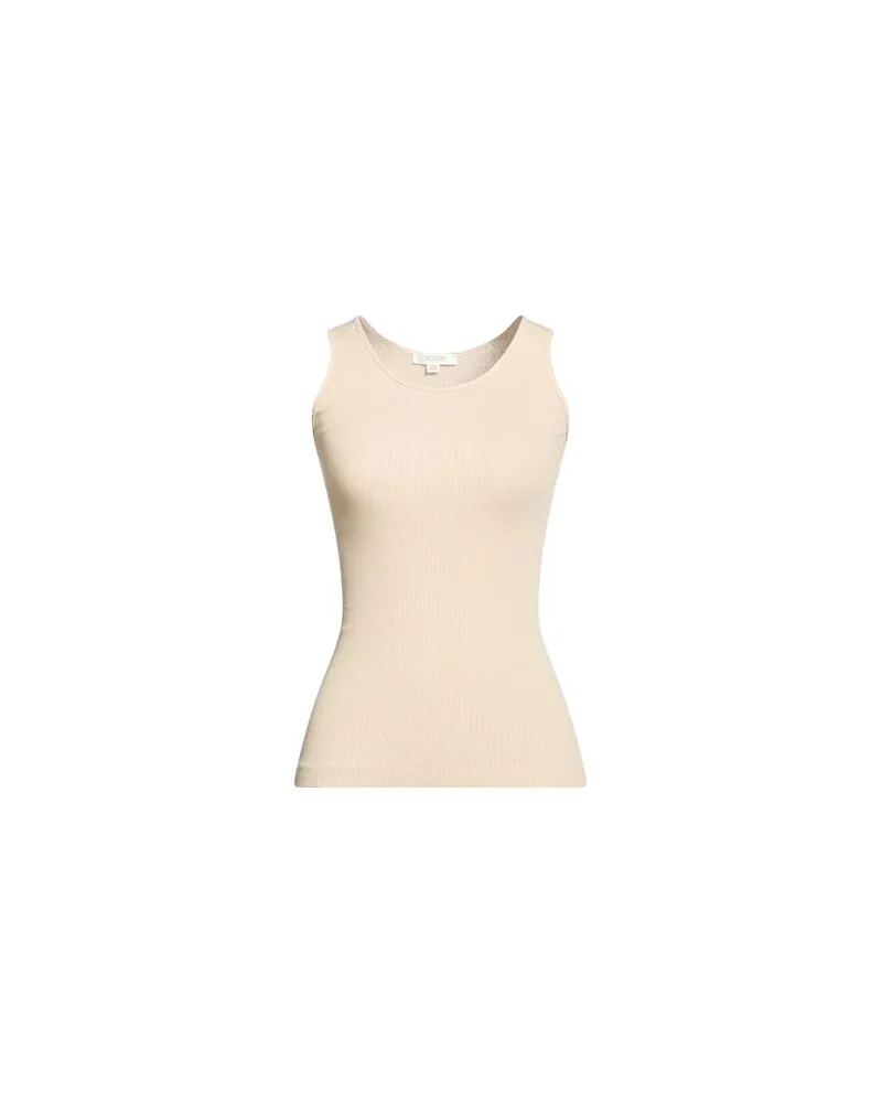 CROSSLEY TOPS - Tank Topsauf YOOX.COM Beige