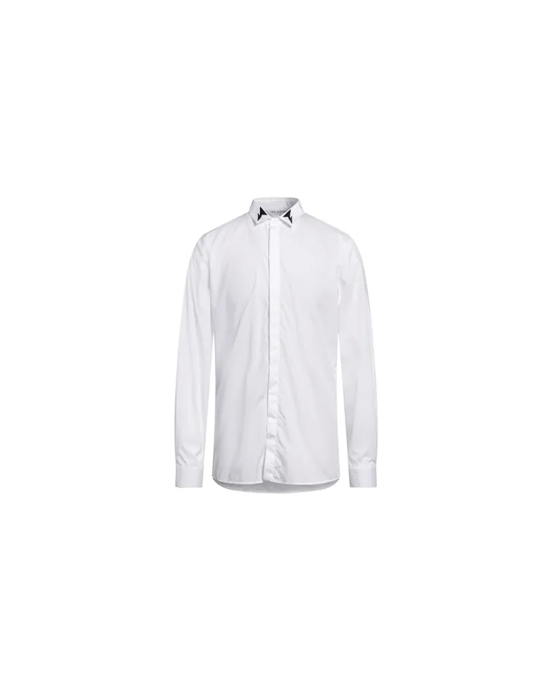 Neil Barrett TOPS - Hemdenauf YOOX.COM Weiß
