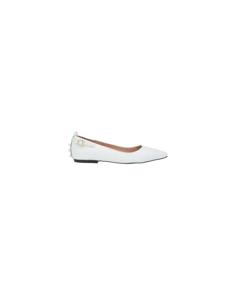 Moschino SCHUHE - Ballerinasauf YOOX.COM Weiß