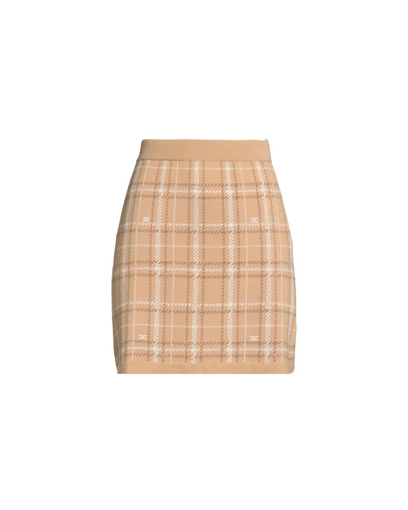 Elisabetta Franchi HOSEN & RÖCKE - Miniröckeauf YOOX.COM Kamel