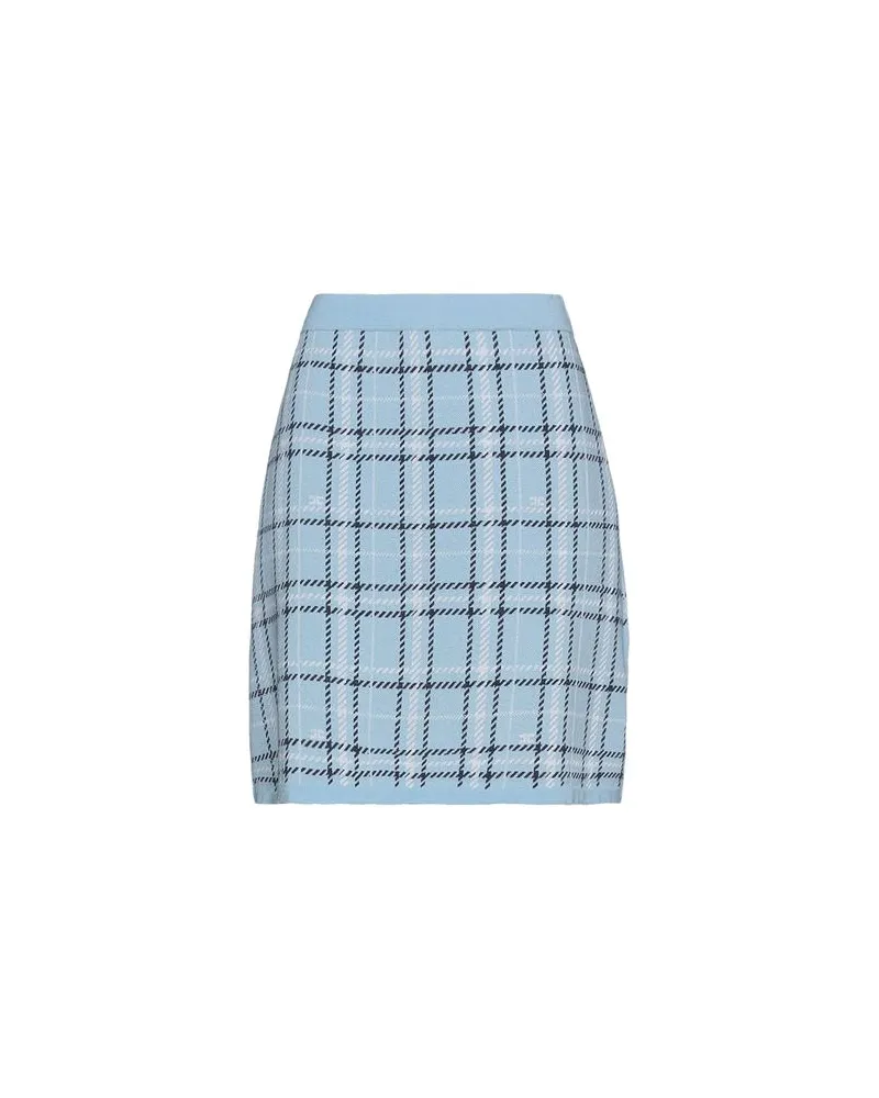 Elisabetta Franchi HOSEN & RÖCKE - Miniröckeauf YOOX.COM Himmelblau