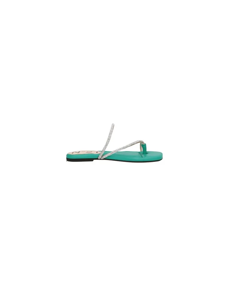N° 21 SCHUHE - Zehentrennerauf YOOX.COM Smaragdgrün