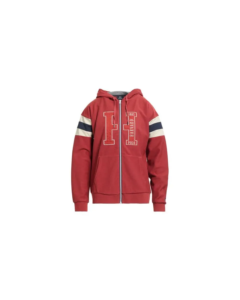 La Martina TOPS - Sweatshirtsauf YOOX.COM Ziegelrot