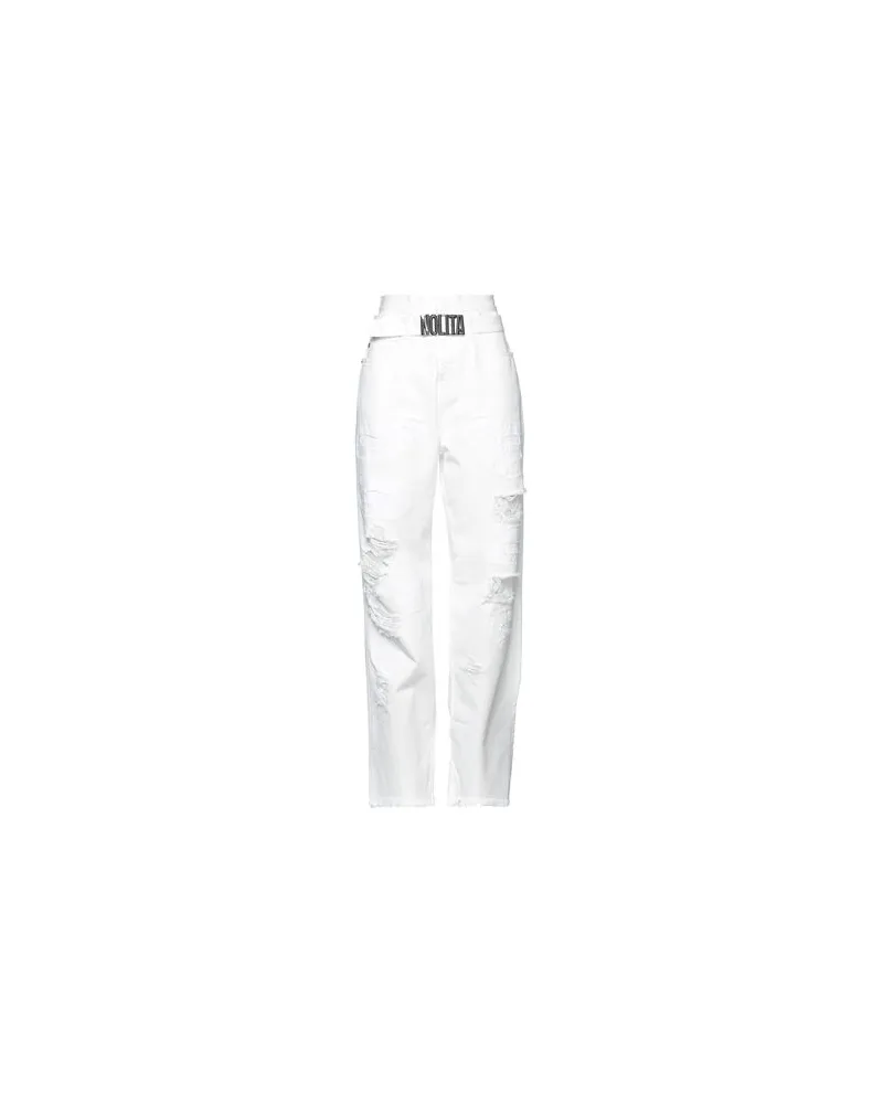 Nolita HOSEN & RÖCKE - Hosenauf YOOX.COM Weiß