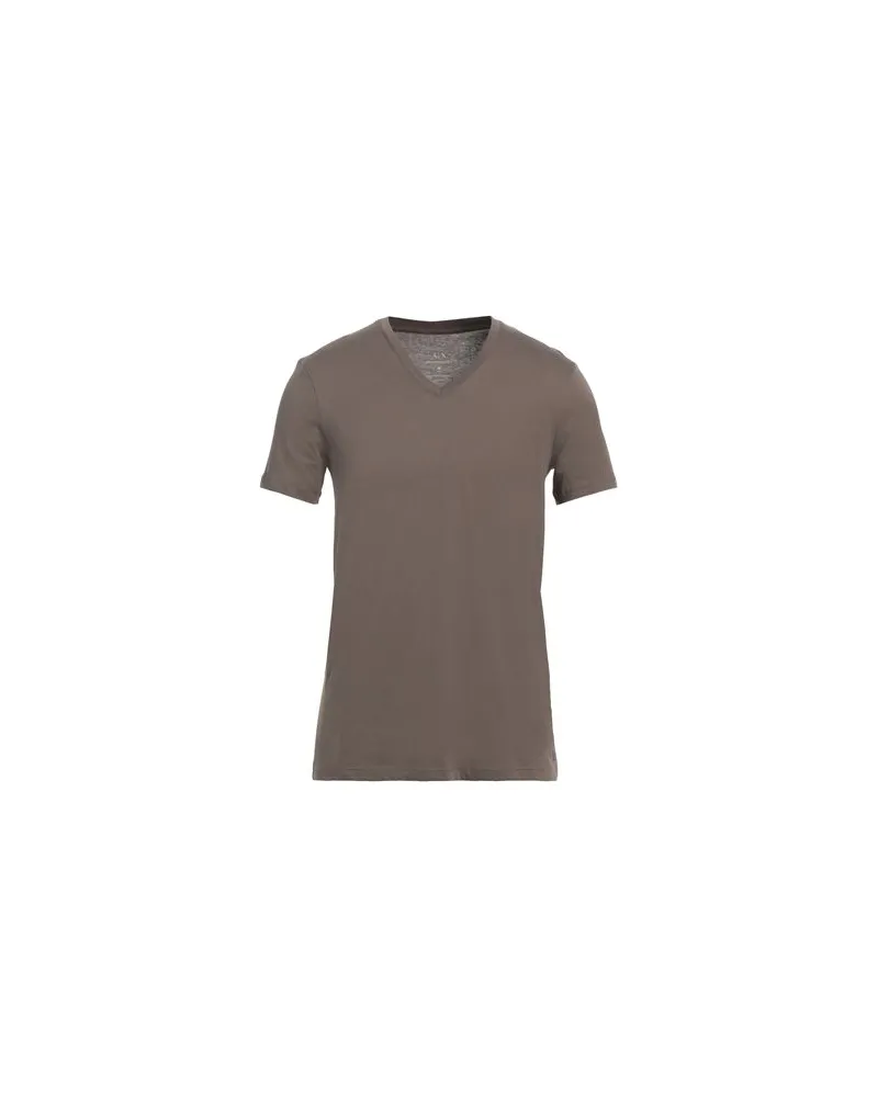 Armani Exchange TOPS - T-shirtsauf YOOX.COM Khaki
