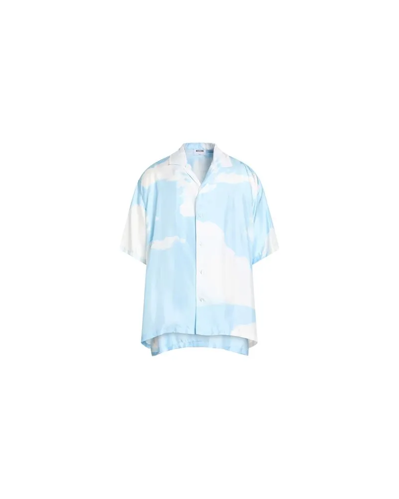 Moschino TOPS - Hemdenauf YOOX.COM Hellblau