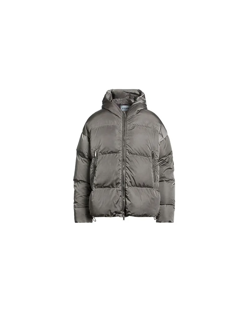 Iceberg JACKEN & MÄNTEL - Pufferjacken & Daunenjackenauf YOOX.COM Grau