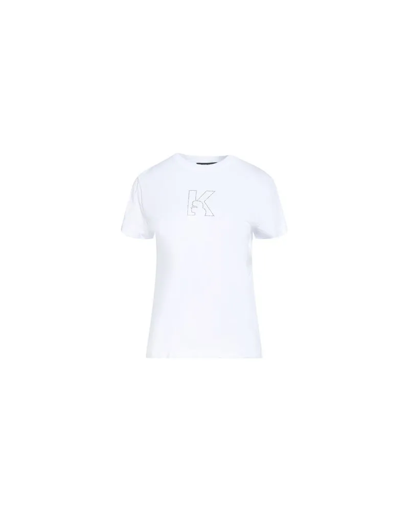 Karl Lagerfeld TOPS - T-shirtsauf YOOX.COM Weiß