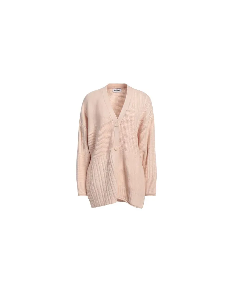 ICE PLAY STRICKWAREN - Strickjackenauf YOOX.COM Beige
