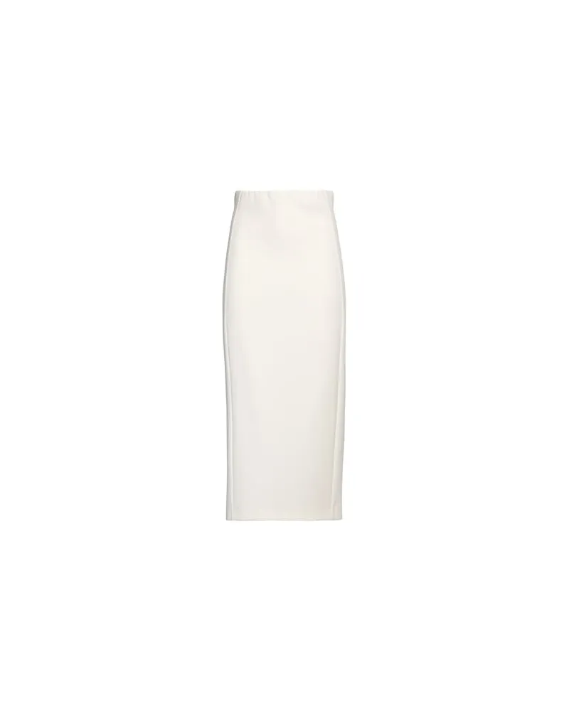 Semicouture HOSEN & RÖCKE - Midi-Röckeauf YOOX.COM Cremeweiß