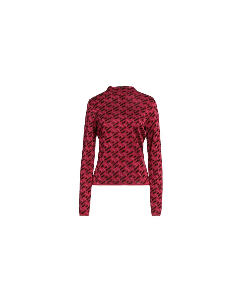 Versace STRICKWAREN - Rollkragenpulloverauf YOOX.COM Ziegelrot
